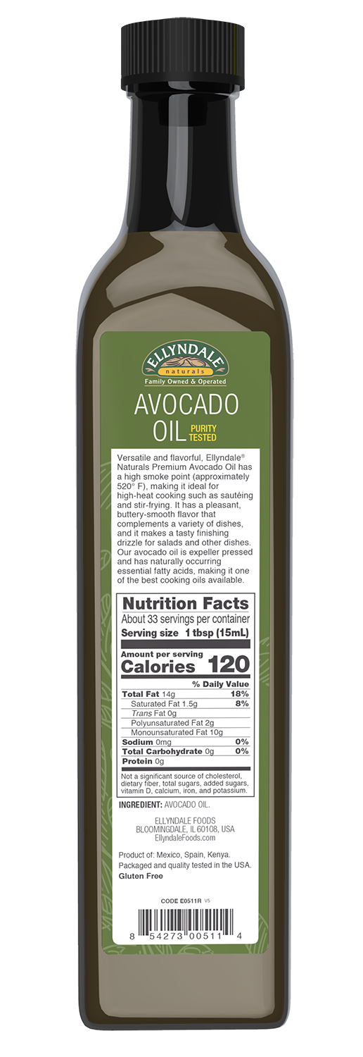 NOW Foods, Avocado Cooking Oil, Expeller Pressed, Glass Bottle, 16.9 fl. oz