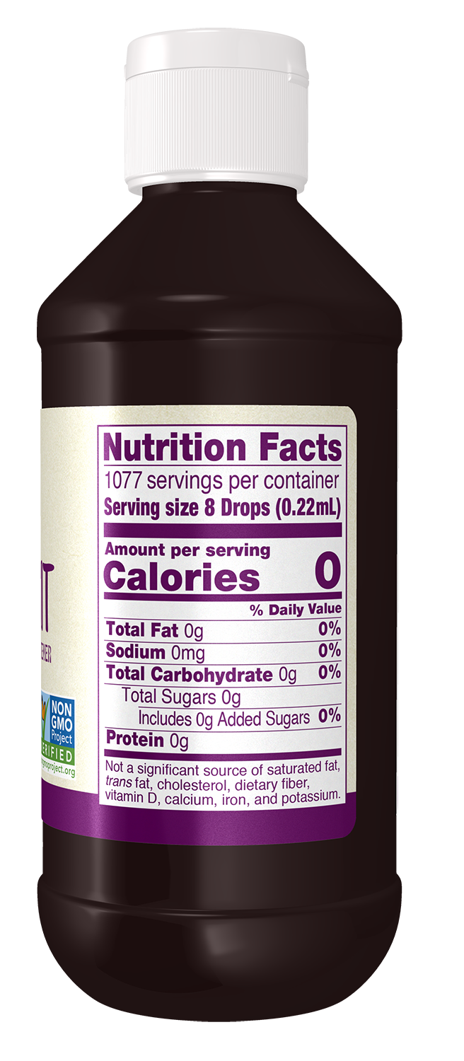 NOW Foods, Organic Monk Fruit, Zero-Calorie Liquid Sweetener, 8 fl. oz