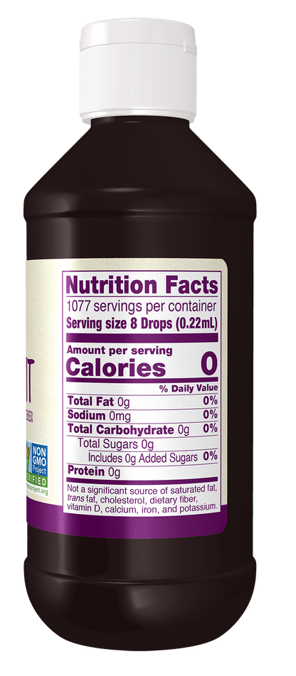 NOW Foods, Organic Monk Fruit, Zero-Calorie Liquid Sweetener, 8 fl. oz