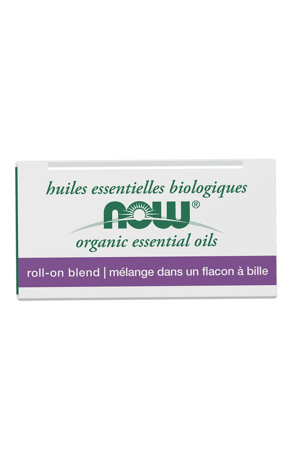 NOW Essential Oils, Organic Lavender Calming Roll-On, 10 mL