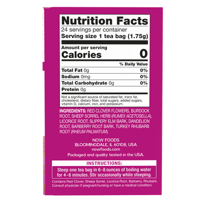 NOW Foods, Give a Tea® , Ojibwa Traditional Herbal Tea, 24 bags