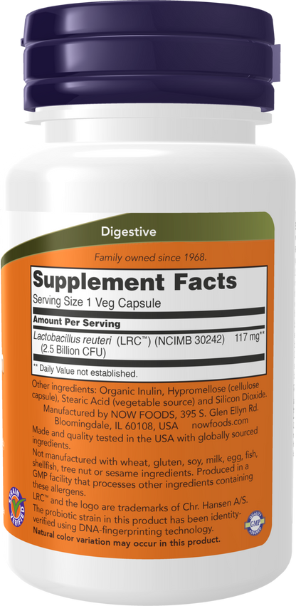 NOW Supplements, Clinical Heart Health Probiotic, NCIMB 30242, 60 Veg Caps