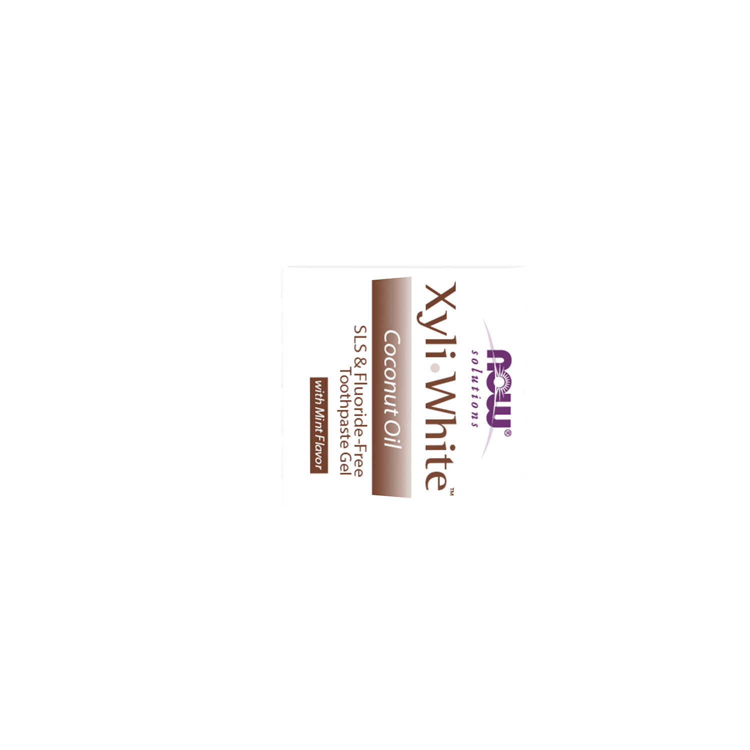 NOW Solutions, Xyliwhite™ Toothpaste Gel, Coconut Oil, 6.4 oz