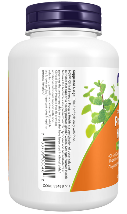 NOW, Prostate Health, Clinical Strength Saw Palmetto, 90 Softgels