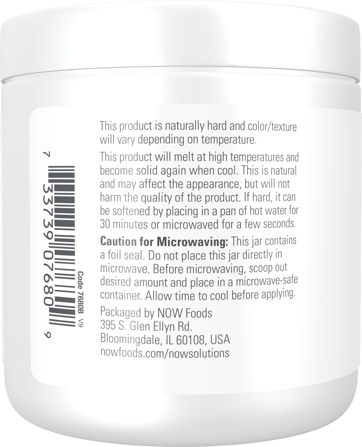 NOW Solutions, Cocoa Butter, Multi-Purpose Skin Moisturizer, 7 oz
