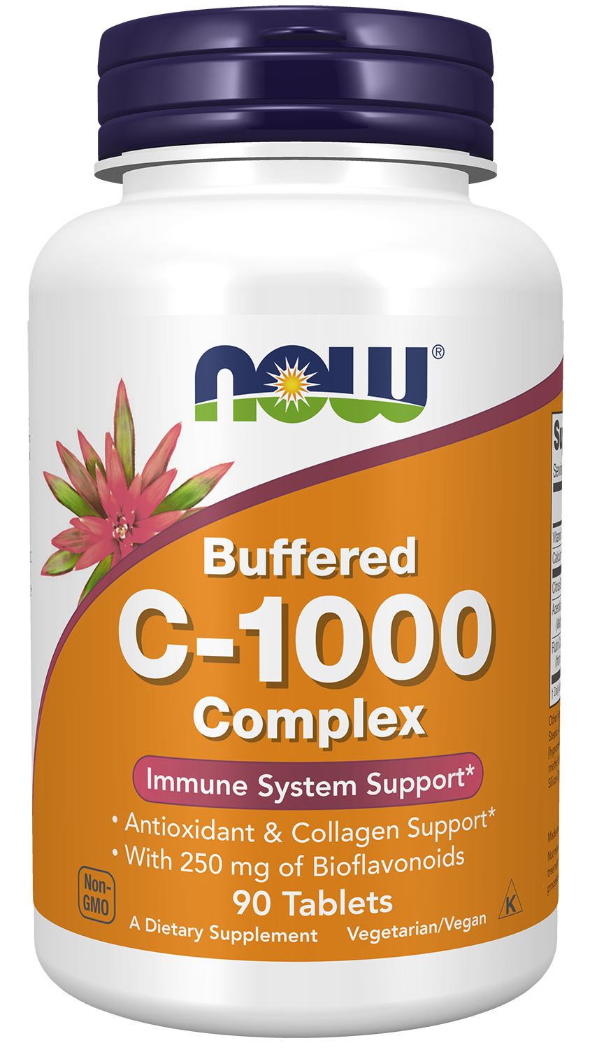 NOW Supplements, Vitamin C-1000 Complex, Buffered, 90 Tabs