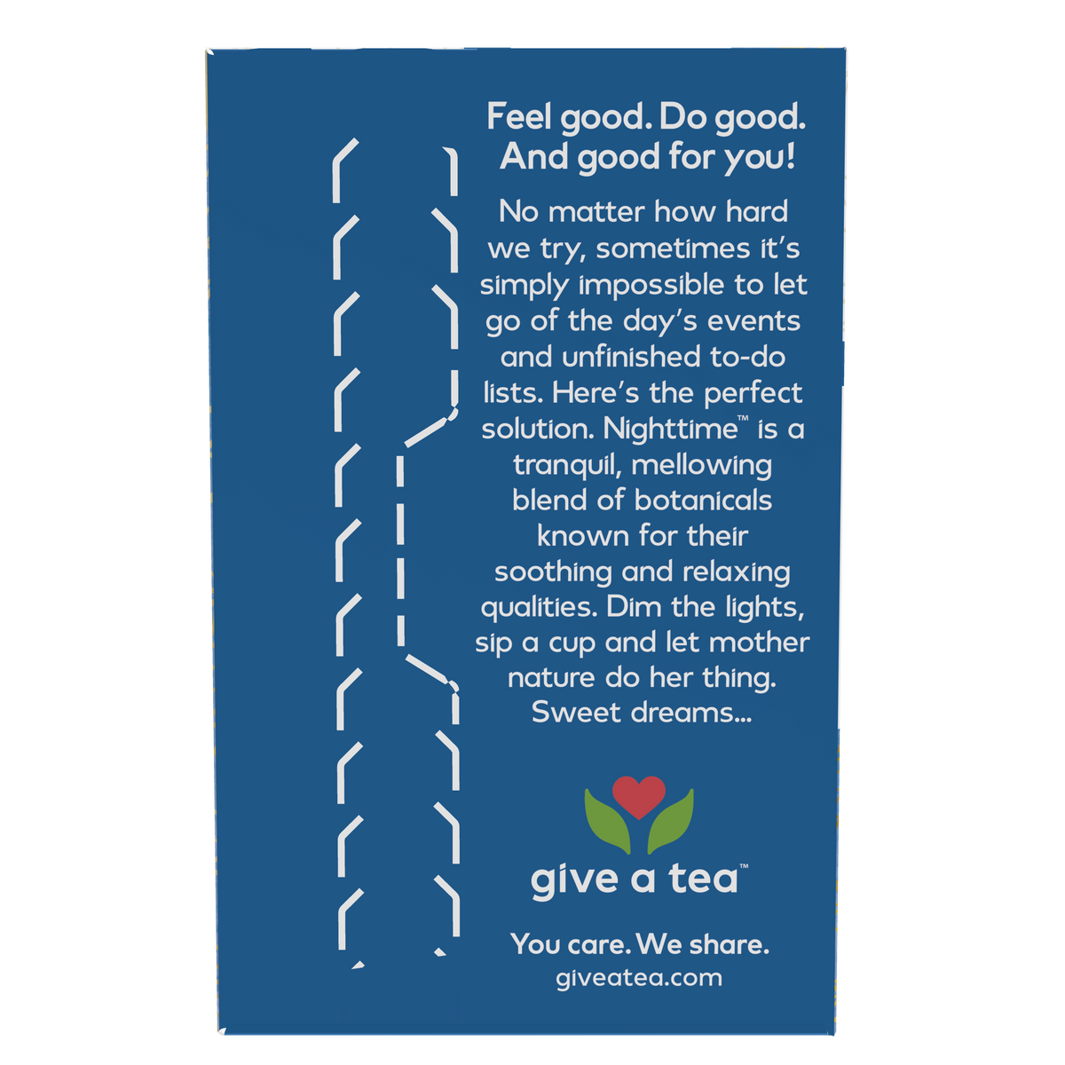 NOW Foods, Give a Tea® Nighttime™ Tea, Mellow Herbal Tea, 24 bags