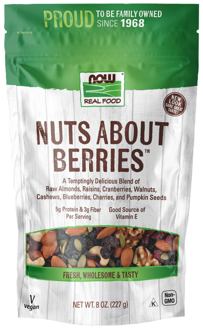NOW Foods, Nuts About Berries™, 8 oz
