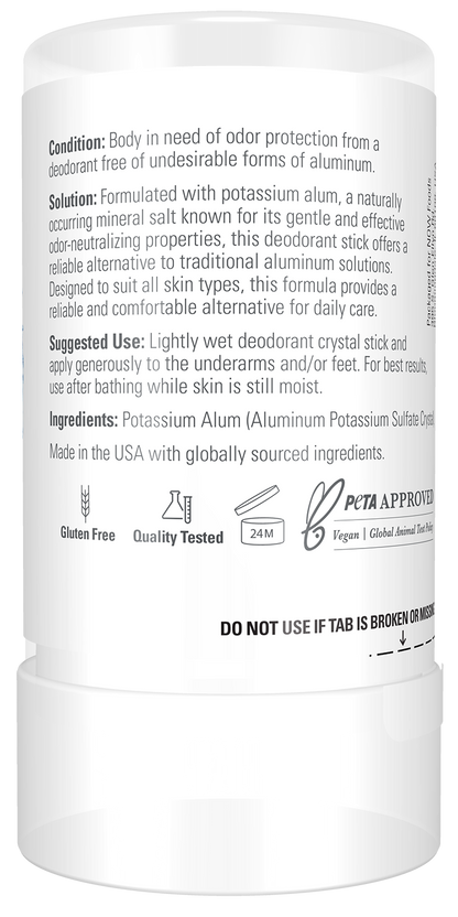 NOW Solutions, Nature's Deodorant Stick, Deodorant Stone, 4.25 oz