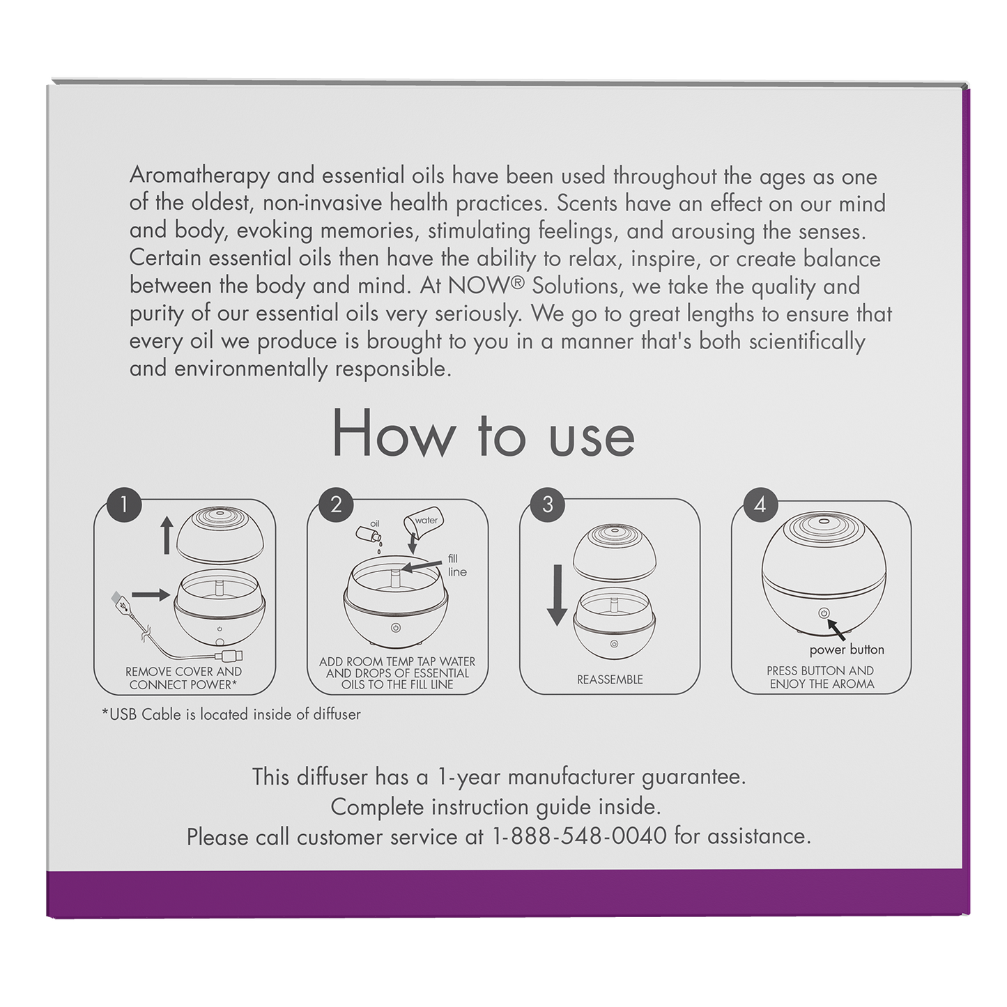NOW Solutions, Aroma Orb Diffuser