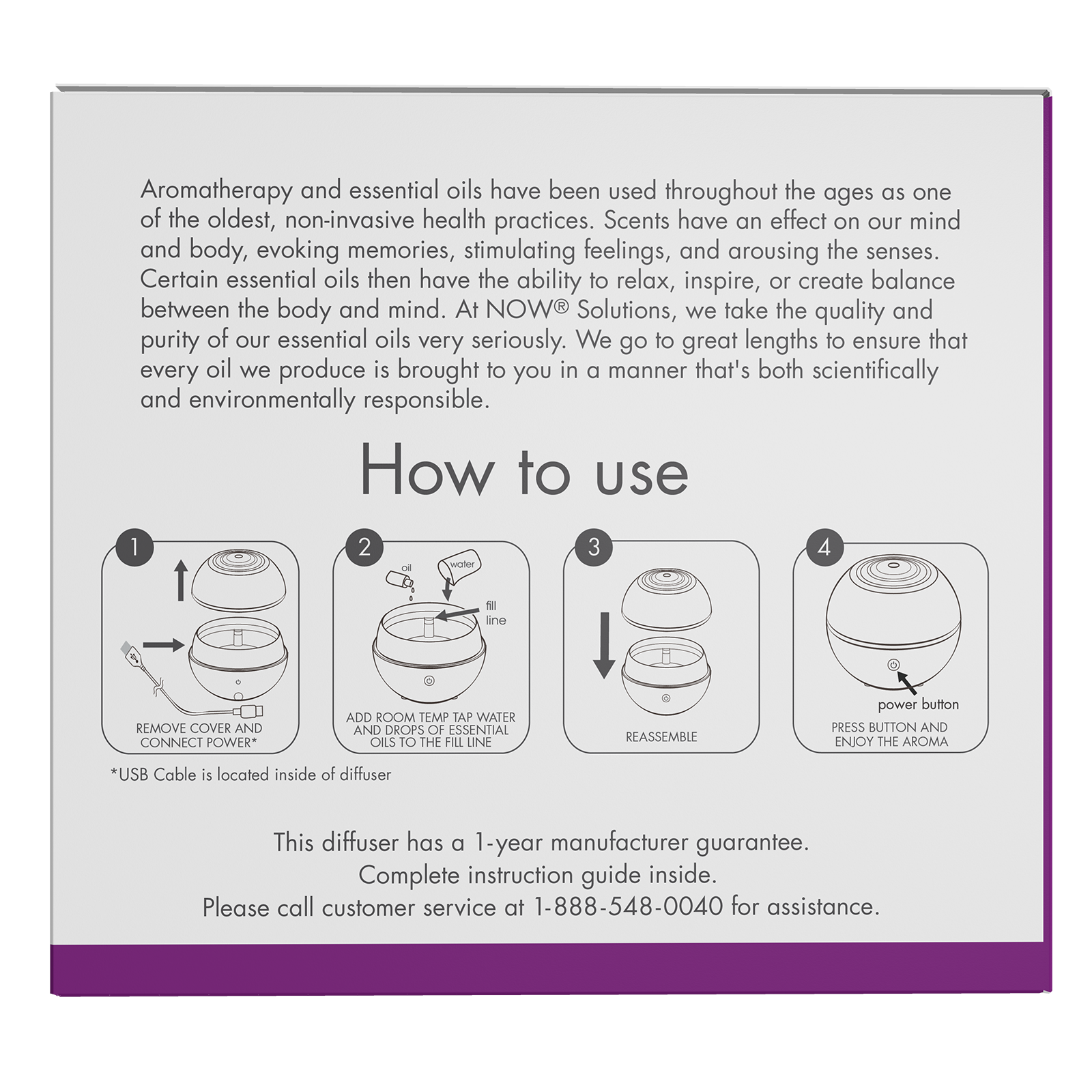 NOW Solutions, Aroma Orb Diffuser