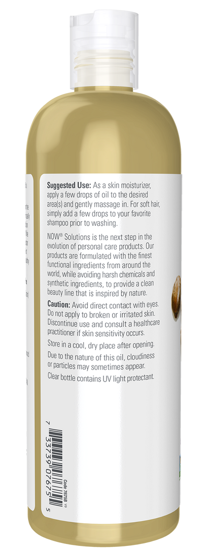 NOW Solutions, Castor Oil, Versatile Skin Care, Multi-Purpose, 16 fl. oz
