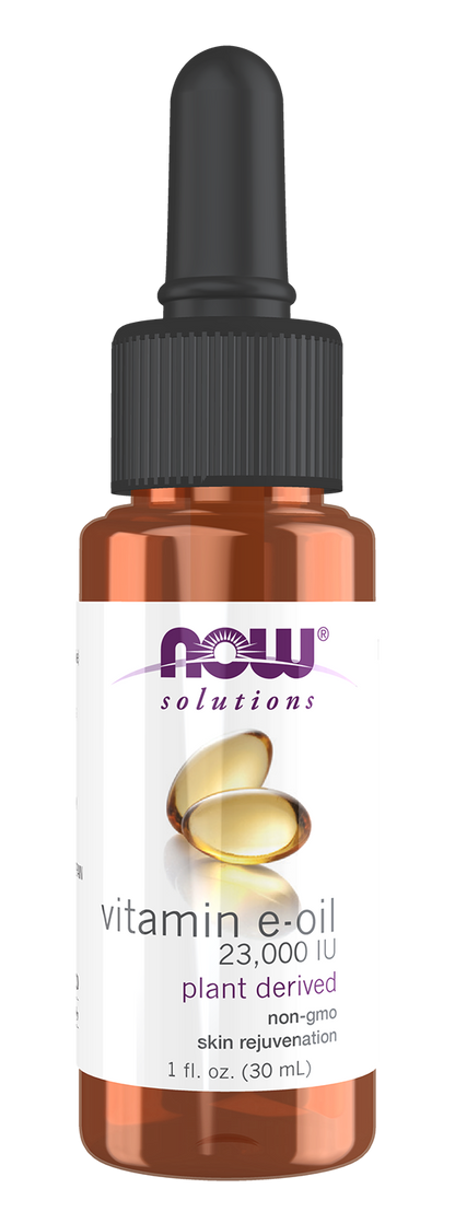 NOW Solutions, E-Oil 23,000 IU, Skin Rejuvenation & Moisturizer, 1 fl. oz