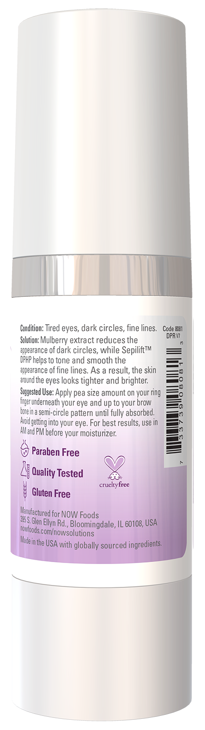NOW Solutions, 2-in-1 Eye Correcting Cream, Tighten and Brighten, 1 fl. oz