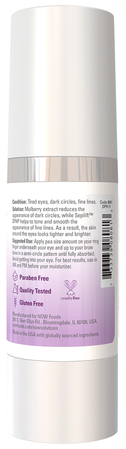NOW Solutions, 2-in-1 Eye Correcting Cream, Tighten and Brighten, 1 fl. oz