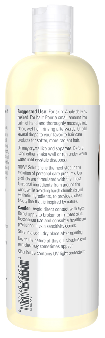 NOW Solutions, Shea Nut Oil, Multi-Purpose Intense Moisturizing, 16 fl. oz