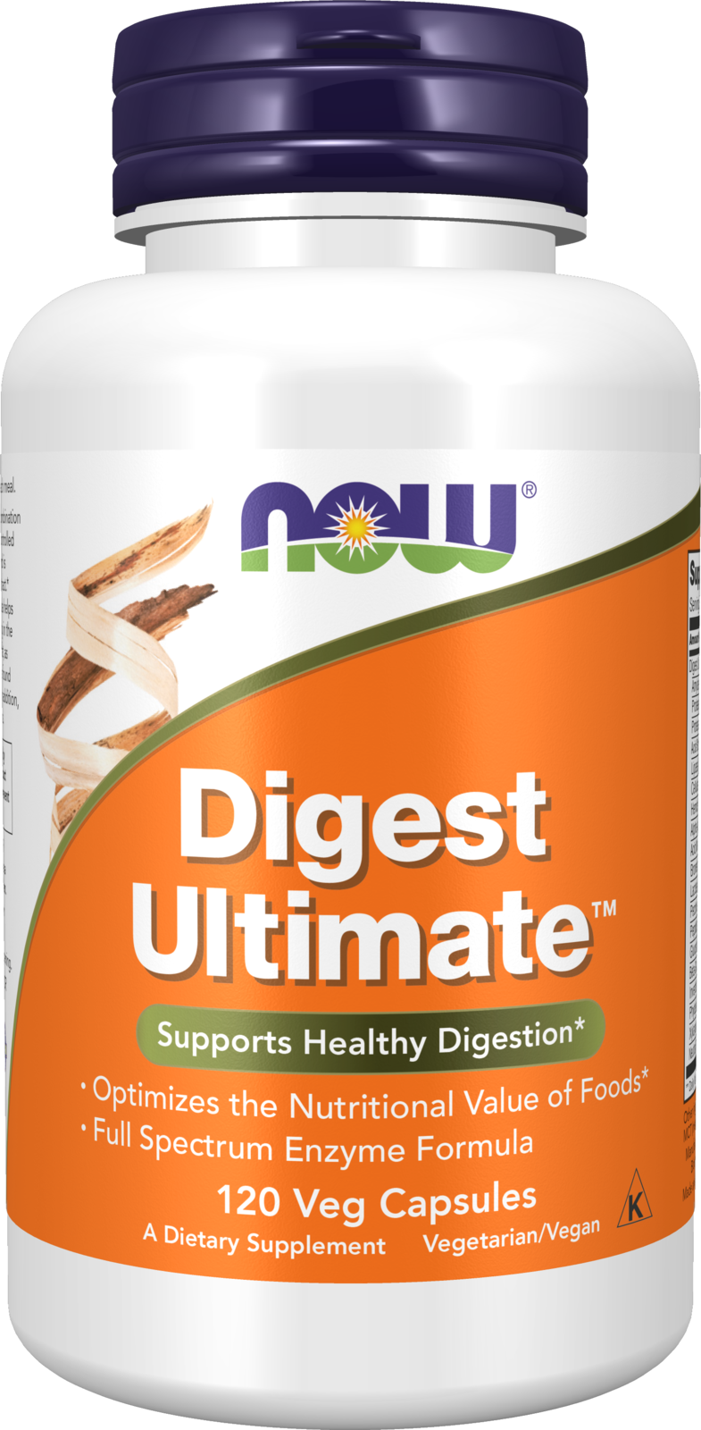 NOW Supplements, Digest Ultimate™ with Full Spectrum Enzymes, 120 Veg Caps