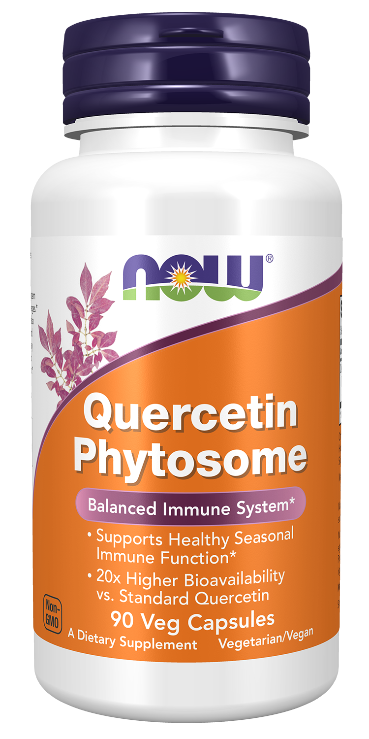 NOW Supplements, Quercetin Phytosome 250 mg, 90 Veg Caps