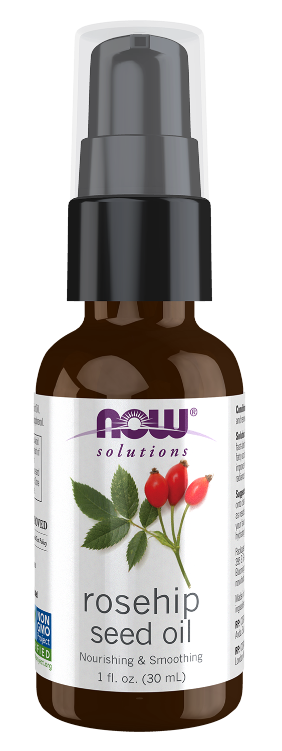 NOW Solutions, Rose Hip Seed Oil, Nourishing and Renewing, 1 fl. oz