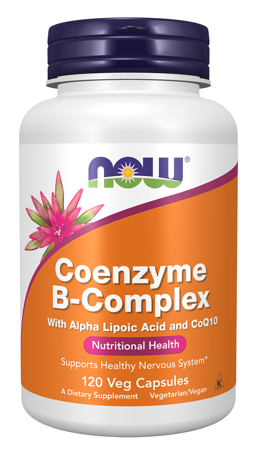 NOW Supplements, Co-Enzyme B Complex with ALA and CoQ10, 120 Veg Caps