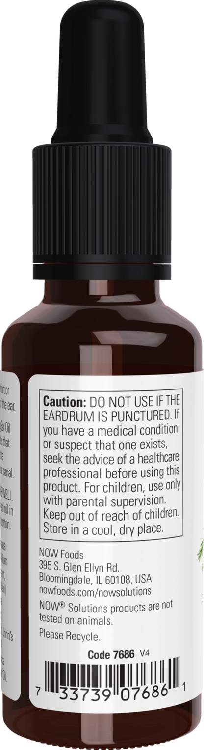 NOW Solutions, Ear Oil, Soothing Herbal Blend, 1 fl. oz