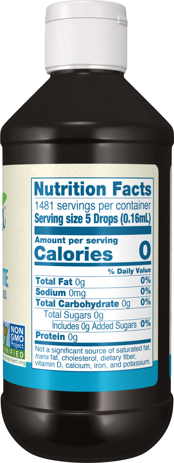 NOW  BetterStevia® Organic Glycerite Zero-Calorie Sweetener, 8 fl. oz.