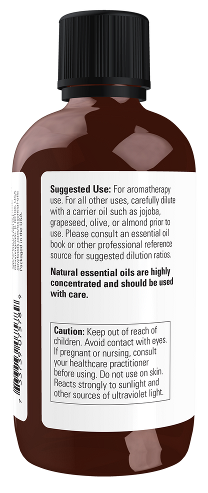 NOW Essential Oils, Sweet Orange Oil, Undiluted, Cold Pressed, 4 fl. oz