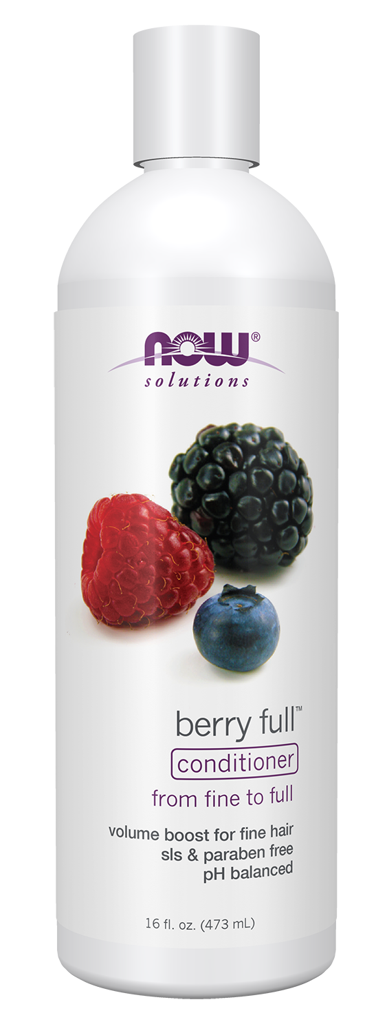 NOW Solutions, Berry Full™ Conditioner, Volume for Fine Hair, 16 fl. oz