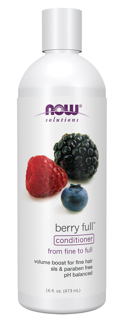 NOW Solutions, Berry Full™ Conditioner, Volume for Fine Hair, 16 fl. oz