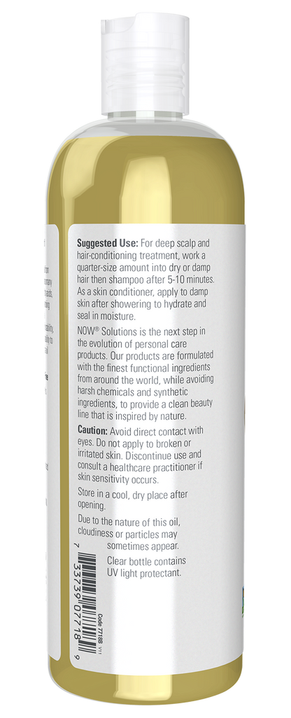 NOW Solutions, Jojoba Oil, Moisturizing, Multi-Purpose Oil, 16 fl. oz