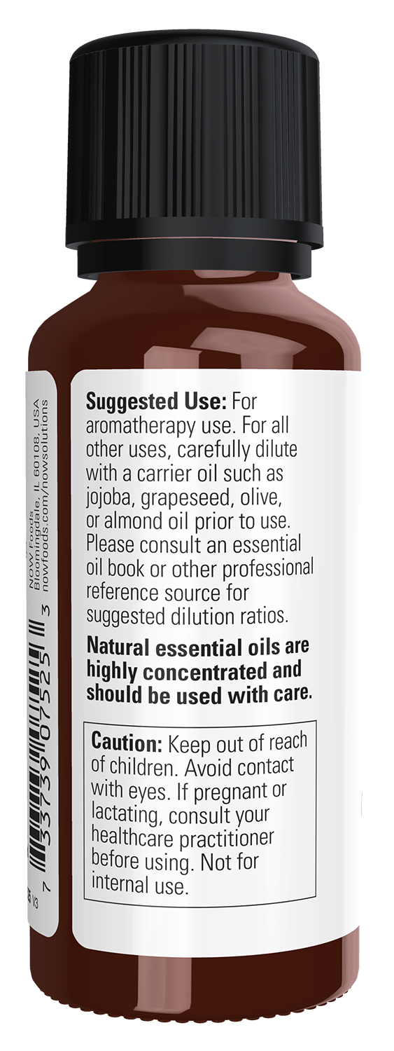 NOW Essential Oils, Cedarwood Oil, Undiluted, Steam Distilled, 1 fl. oz