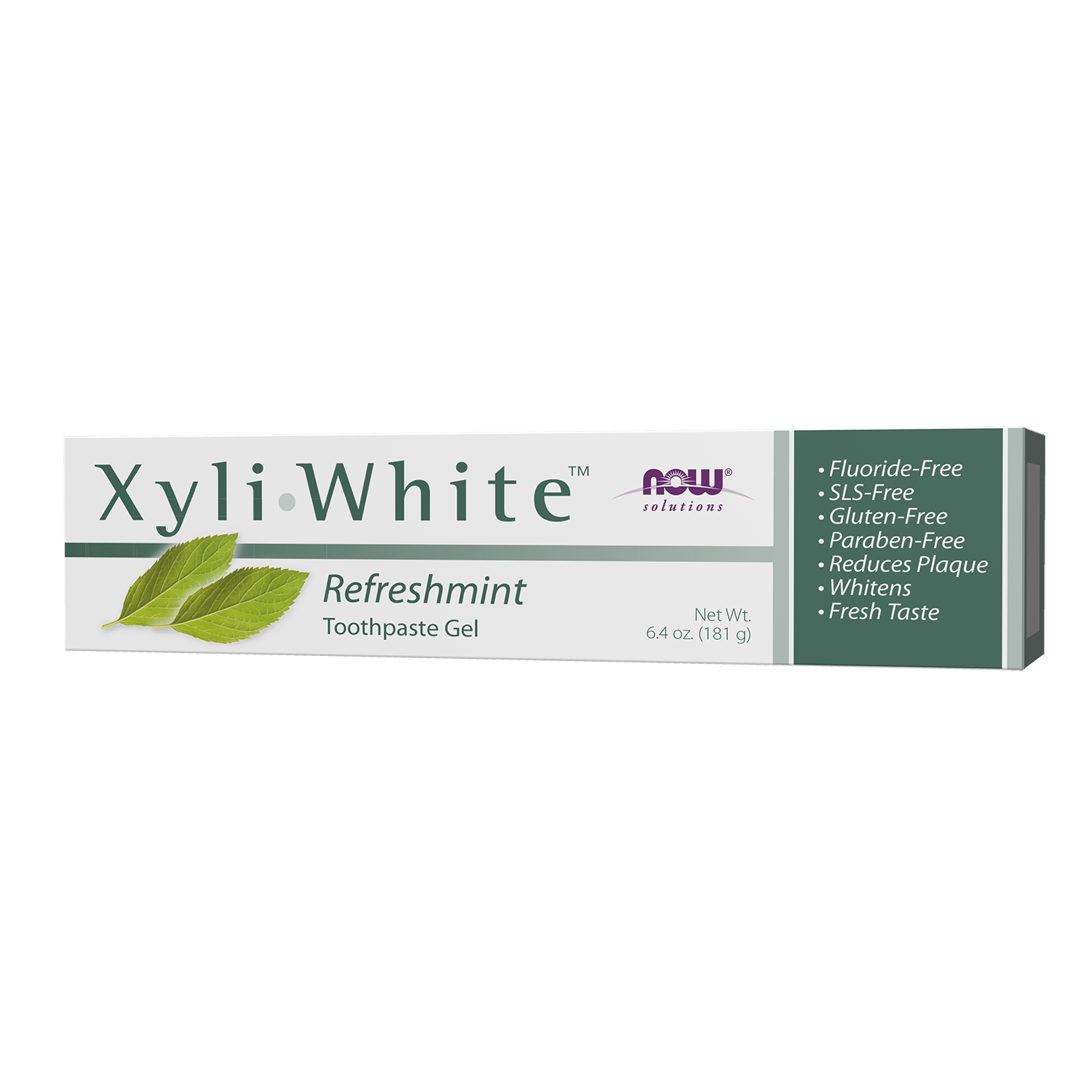 NOW Solutions, Xyliwhite™ Toothpaste Gel, Refreshmint, 6.4 oz