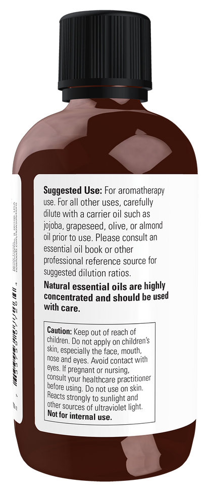 NOW Essential Oils, Invigorating Lemon & Eucalyptus Oil Blend, 4 fl. oz