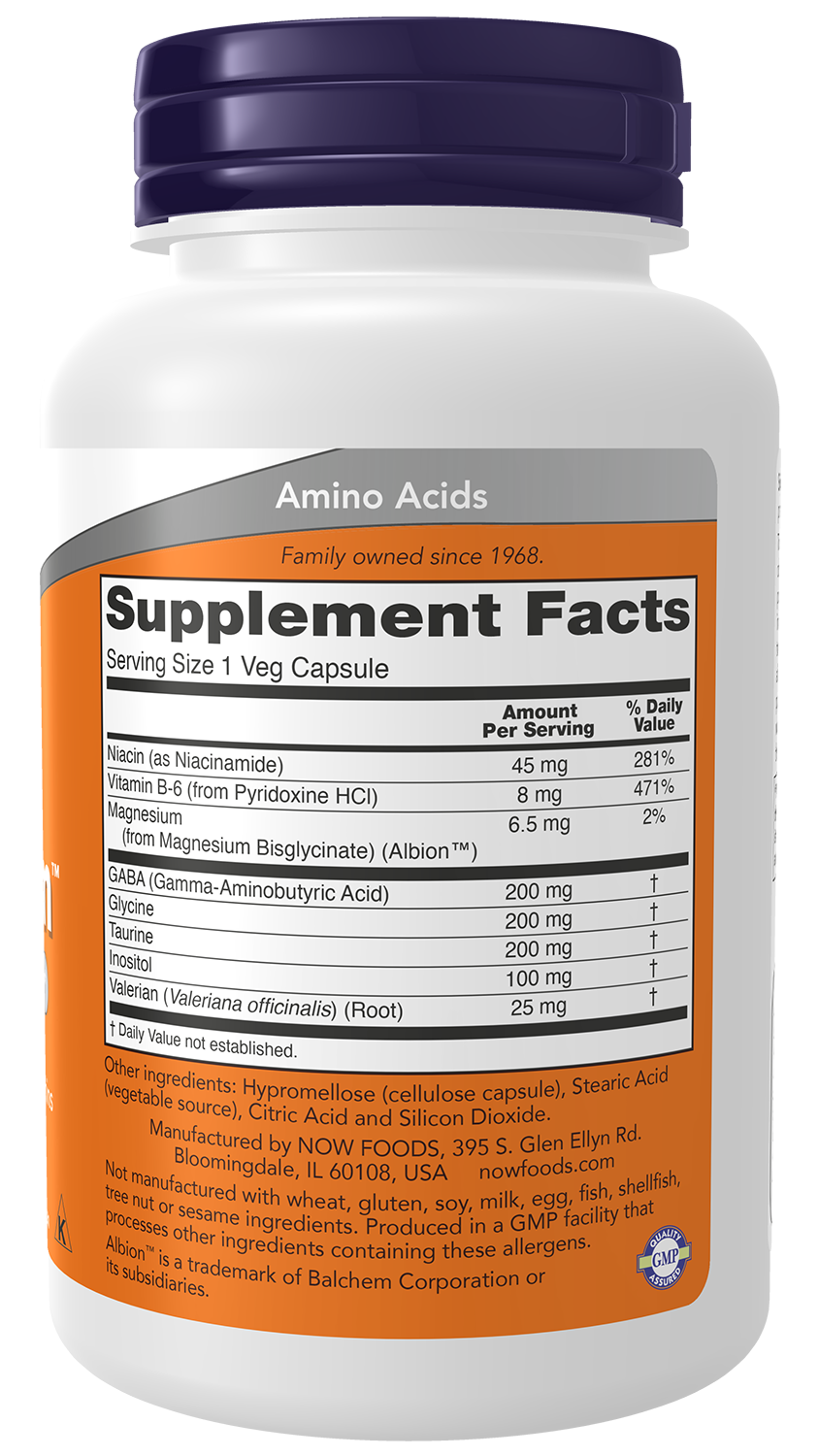NOW Supplements, True Calm™, with Magnesium, GABA, B Vits, 90 Veg Caps