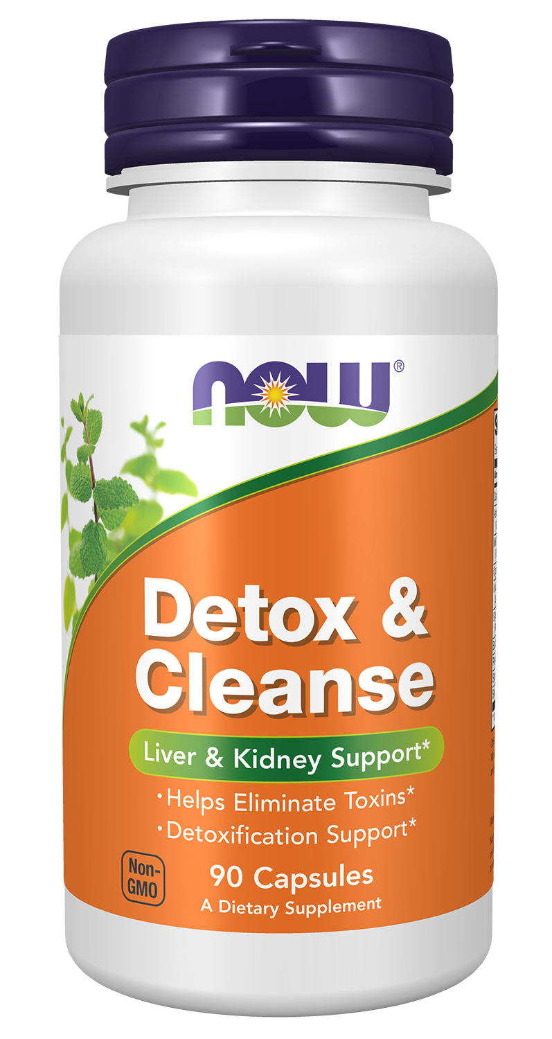 NOW Supplements, Detox and Cleanse, Liver and Kidney Support*, 90 Veg Caps