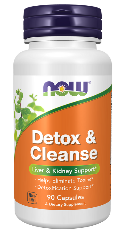 NOW Supplements, Detox and Cleanse, Liver and Kidney Support*, 90 Veg Caps