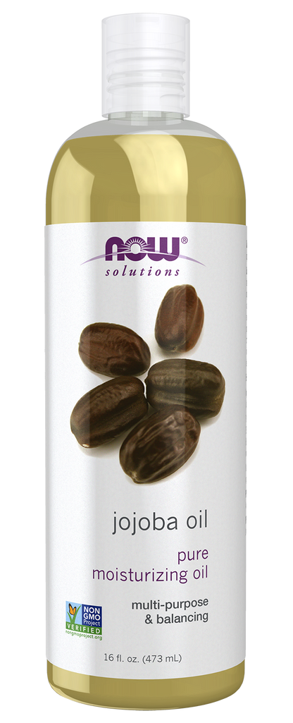 NOW Solutions, Jojoba Oil, Moisturizing, Multi-Purpose Oil, 16 fl. oz