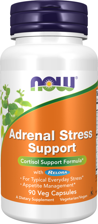 NOW Supplements, Adrenal Stress Support with Relora®,  90 Veg Caps