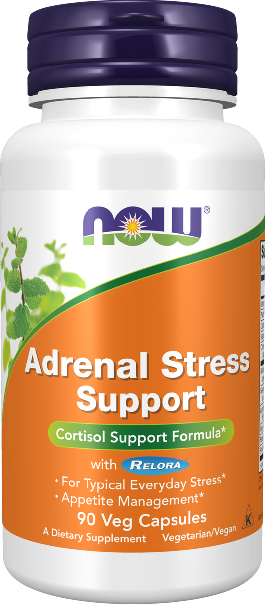 NOW Supplements, Adrenal Stress Support with Relora®,  90 Veg Caps