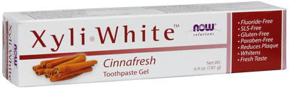 NOW Solutions, Xyliwhite™ Toothpaste Gel, Cinnafresh  Flavor, 6.4 oz