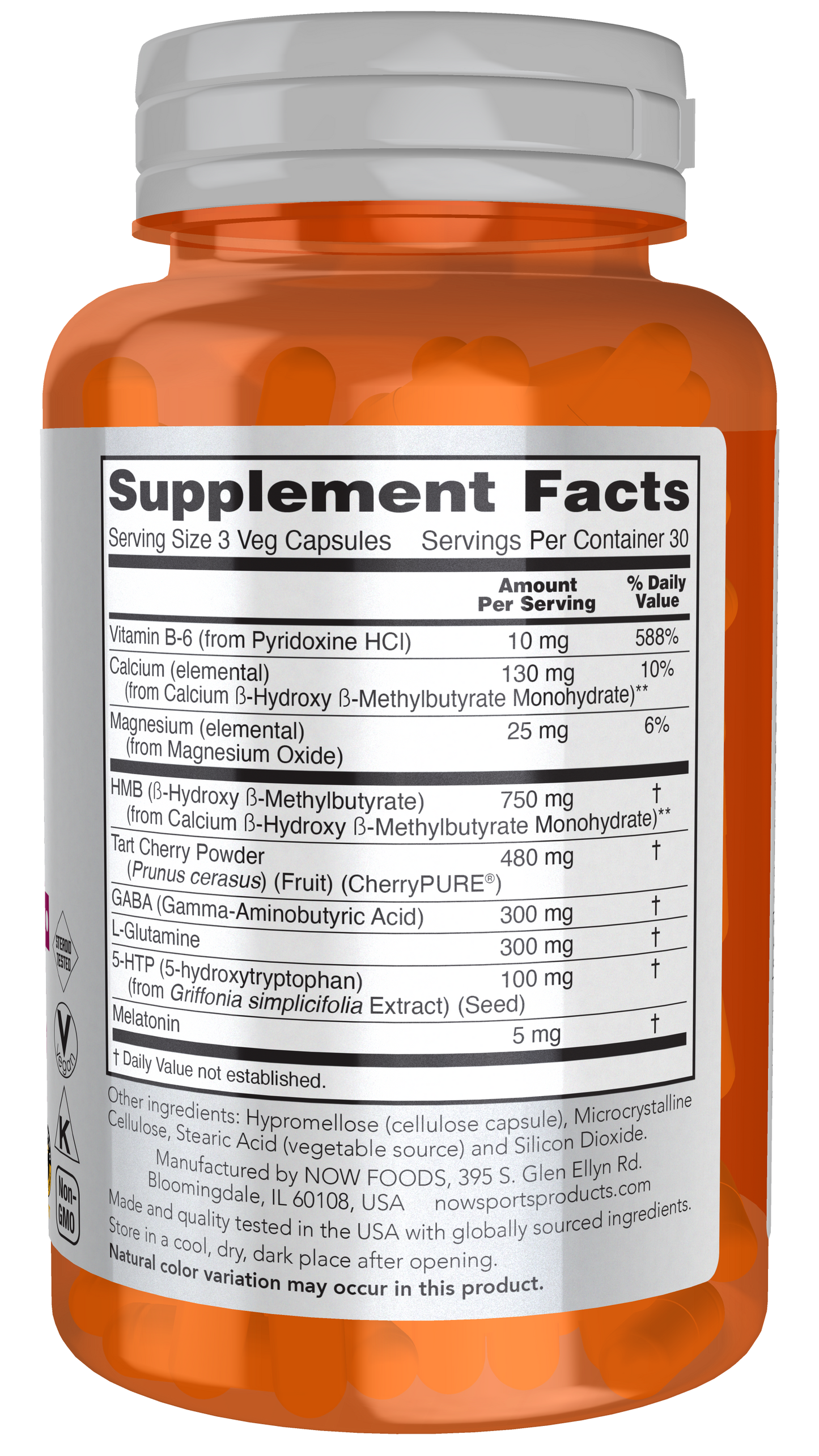 NOW Sports, R&R Rest and Repair, Promotes Restful Sleep*, 90 Veg Caps