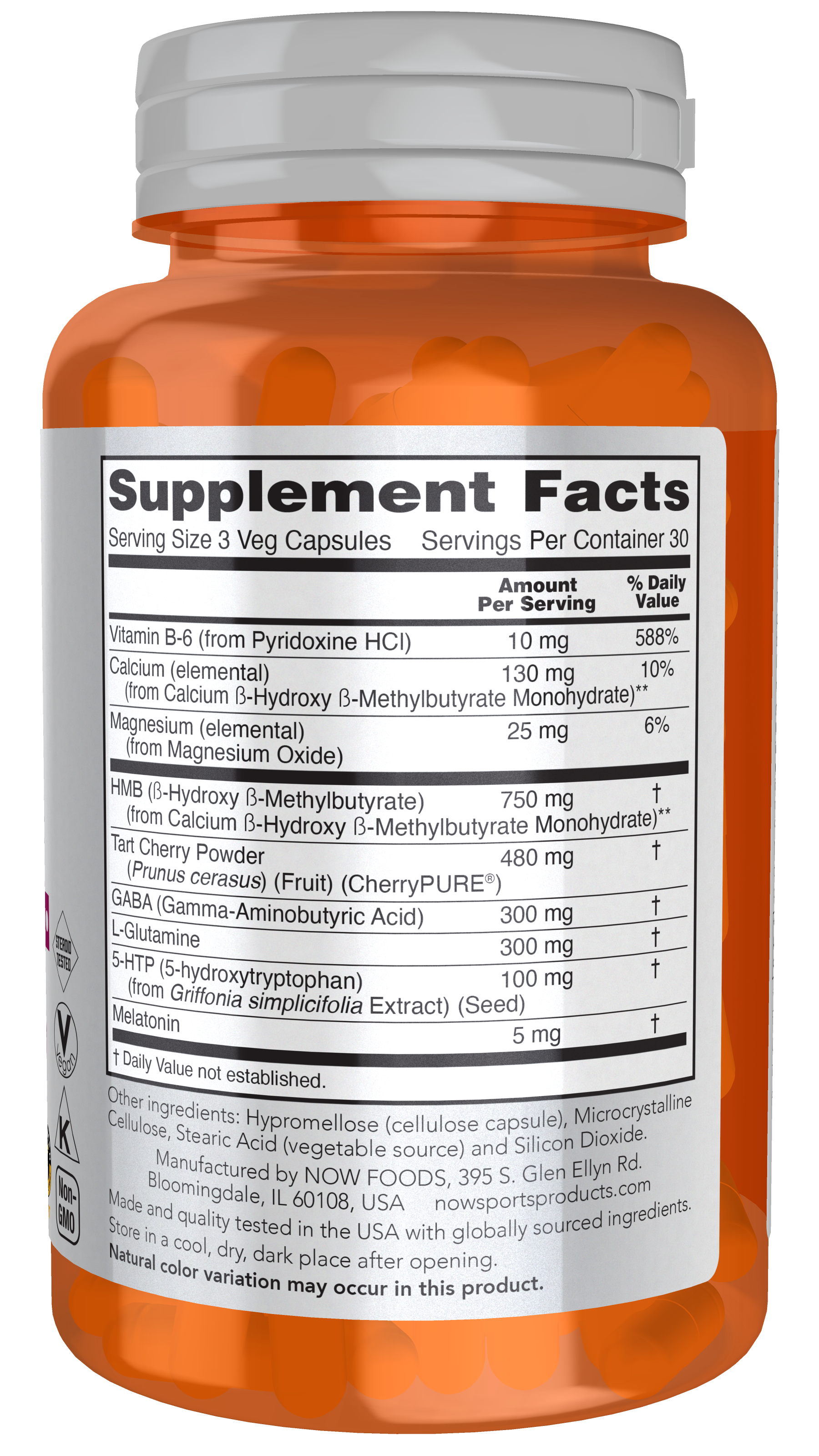 NOW Sports, R&R Rest and Repair, Promotes Restful Sleep*, 90 Veg Caps